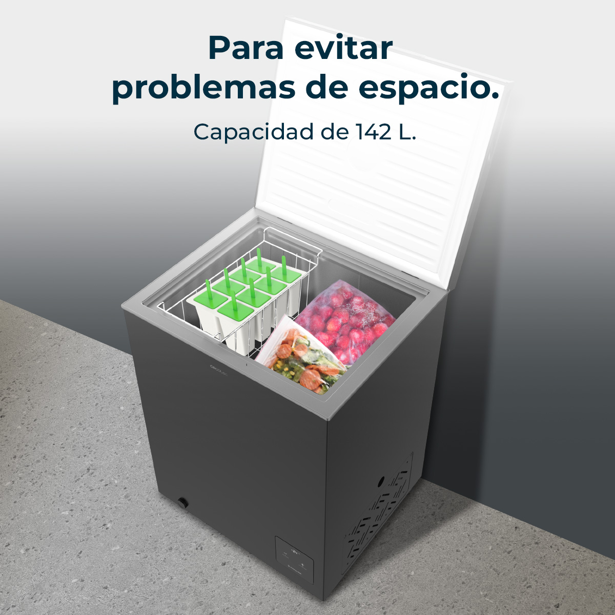 Bolero CoolMarket Chest 142 Black E | Envío gratis y mejor precio garantizado – foto detalle 5 Bolero CoolMarket Chest 142 Black E | Envío gratis y mejor precio garantizado – foto detalle 5